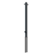 Ornamental bollard | Series 468B | � 60 mm | removable, self-engaging lockwith hot-dip galvanized ground socket part-no. 460.40approx. 400 mm below ground | with triangular locking mechanism acc. with DIN 3223 | with 2 eyelets